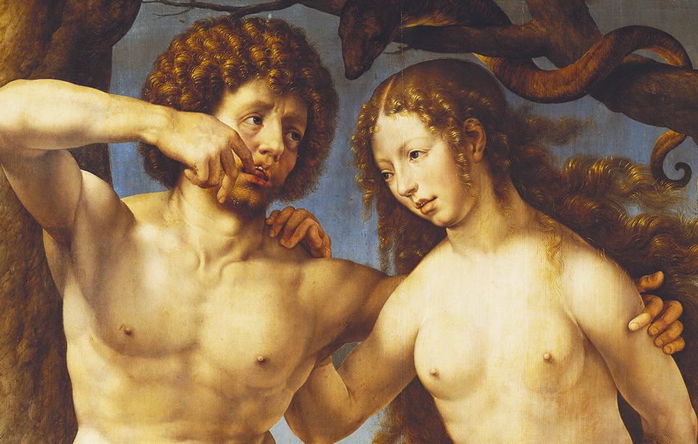 Adam and Eve circa 1520